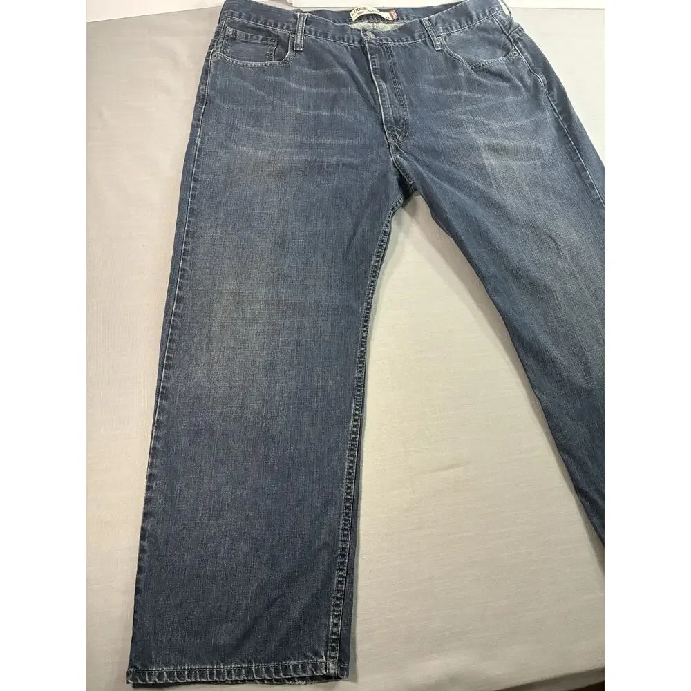 Levi's 569 Loose Straight Jeans Mens 42x30 Fits 40x27 Baggy Denim Skater Casual